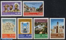 Venezuela 1969 Maracaibo 6v, Mint NH, History - Science - Transport - Various - Coat Of Arms - Education - Ships And B.. - Ships