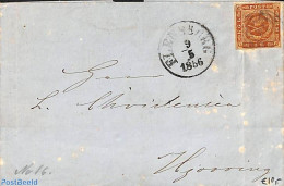 Denmark 1856 An Invoice From Flensburg, Postal History - Storia Postale