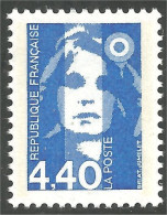 358 France Yv 2822 Marianne Bicentenaire 4f 40 Bleu Mlue MNH ** Neuf SC (2822-1) - 1989-1996 Marianna Del Bicentenario