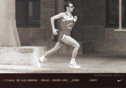 CLA - ATHLETISME - PHOTO DU MARATHONIEN ITALIEN GIACOMO LEONE - VAINQUEUR DU MARATHON DE NEW YORK 1996 - Sonstige & Ohne Zuordnung