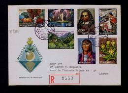 Gc8457 PORTUGAL "LUBRAPEX '68" Wines Discoveries Flowers Flora Flora Embroiderers Fdc 1968 Pmk Lisboa (mailed SCARCE) - Autres & Non Classés