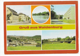9613  WALDENBURG (Kr. GLAUCHAU)  --  MEHRBILD  1987 - Waldenburg (Sachsen)
