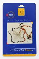 Télécarte France - Cyclisme Tour De France 2000 - Sin Clasificación