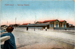 Port Said - Railway Station - Port-Saïd