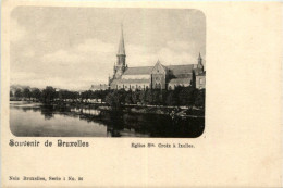 Souvenir De Bruxelles - Eglise Ste. Croix A Ixelles - Ixelles - Elsene