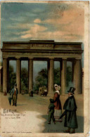 Berlin - Brandenburger Tor - Litho - Porte De Brandebourg