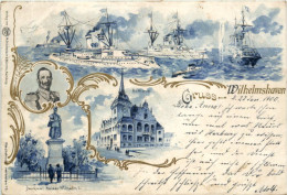 Gruss Aus Wilhelmshaven - Litho - Wilhelmshaven