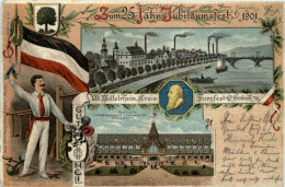 Offenbach - 25. Kreis Turnfest 1901 - Litho - Offenbach