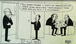 ► Coupure De Presse  Quotidien Le Figaro Jacques Faisant 1983 Faure Pipe - Desde 1950