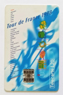 Télécarte France - Cyclisme Tour De France 1998 - Sin Clasificación