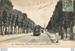 VERSAILLES BOULEVARD DU ROI ET EGLISE DU CHESNAY - Versailles