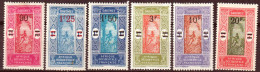 Dahomey 1926 Y.T.79/84 */MH VF/F - Ongebruikt