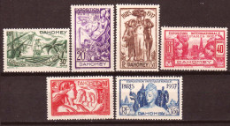 Dahomey 1937 Y.T.103/08 */MH VF/F - Unused Stamps