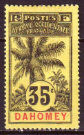 Dahomey 1906 Y.T.26 */MH VF/F - Unused Stamps