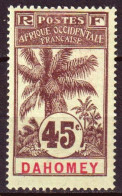 Dahomey 1906 Y.T.27 */MH VF/F - Unused Stamps