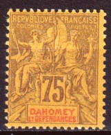 Dahomey 1901 Y.T.14 */MH VF/F - Nuevos