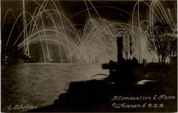 Wilhelmshaven - Illumation Der Flotte 1918 - Wilhelmshaven