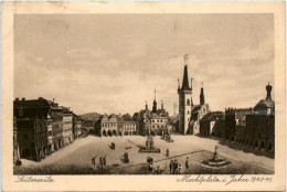 Leitmeritz - Marktplatz Im Jahre 1840 - Repubblica Ceca