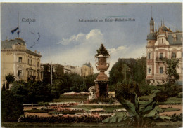 Cottbus, Kaiser-Wilhelm-Platz, Anlagenpark - Cottbus