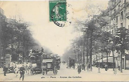 CPA Paris Avenue Des Gobelins - Arrondissement: 05