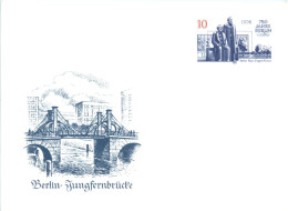 DDR - Berlin-Jungfernbrücke - Ganzsache - Postkarten - Ungebraucht