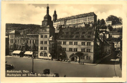 Rudolstadt, Marktplatz Mit Schloss Heidecksburg - Rudolstadt