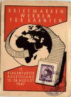 Klagenfurt - Ausstellung Brifmarken 1947 - Klagenfurt