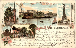 Gruss Aus Wittenberge - Litho - Wittenberge