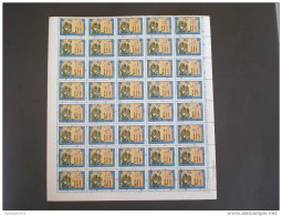 GRAN LIBAN لبنان LEBANON 1937 - 40 PAYSAGES YVERT N. 65 MNH SHEET COMPLETE RARE !! - Libano