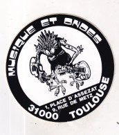 Autocollan - MUSIQUE Et ONDES  - TOULOUSE - Stickers