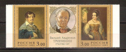 RUSSIA 2001●Paintings Of V.A.Tropinin●Mi 896-897 MNH - Ungebraucht