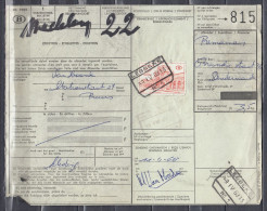 Vrachtbrief Met Stempel LEBBEKE N°1 - Documentos & Fragmentos