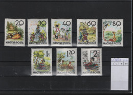 Ungarn Michel Cast.. No.  Mnh/** 1718/1725 - Unused Stamps