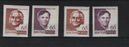 Ungarn Michel Cast.. No.  Mnh/** 1675/1676 A/B - Unused Stamps