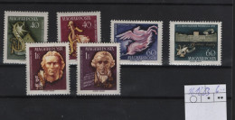 Ungarn Michel Cast.. No.  Mnh/** 1618/1623 - Unused Stamps