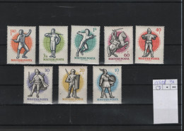 Ungarn Michel Cast.. No.  Mnh/** 1661/1668 - Unused Stamps