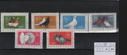 Ungarn Michel Cast.. No.  Mnh/** 1505/1510 Birds - Nuevos