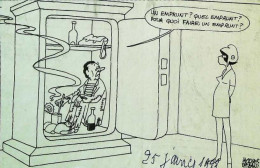 ► Coupure De Presse  Quotidien Le Figaro Jacques Faisant 1983 Delors SDF  Boite Conserve Un Emprunt - 1950 à Nos Jours