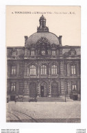 59 TOURCOING N°2 L'Hôtel De Ville Vue De Face 1946 VOIR ZOOM Voiture Auto édit Cailteux Maison Gorlier Succursalle Lille - Tourcoing