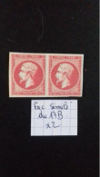 FRANCE  FAC-SIMILE Du  N° 17B    Bloc De 2  LOT - Sonstige & Ohne Zuordnung