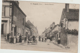 CPA - 18 - ARGENT Sur SAULDRE - Voiture à Chien - Maréchal Ferrand - Rue De Clémont - Belle Animation 1916 - Argent-sur-Sauldre