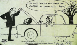 ► Coupure De Presse  Quotidien Le Figaro Jacques Faisant 1983 Automobile Panne Tigre - 1950 - Nu