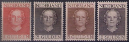 Netherlands 1949, NVPH Nr 534-37, MLH OG - Nuovi