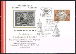 MAS L 4 - AUTRICHE Exposition Renaissance Loosdorf 1974 - FDC