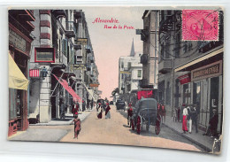 Egypt - ALEXANDRIA - The Post-Office Street - Publ. L. Papazoglou  - Alexandrie