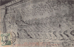 Cambodge - ANGKOR VAT - Bas-relief - Ed. P. Dieulefils 1749 - Camboya