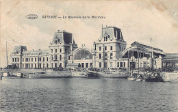 België - OOSTENDE (W. Vl.) La Nouvelle Gare Maritime - Uitg. V.P.F. - Oostende