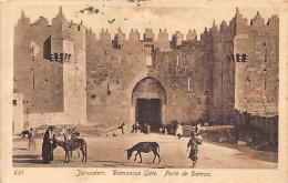 Palestine - JERUSALEM - Damascus Gate - Publ. Sarrafian Bros. 621 - Palästina