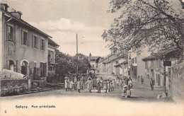 SATIGNY (GE) Rue Principale - Ed. E.C. 4 - Satigny