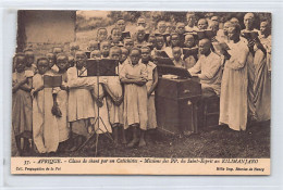 Tanganyika - KILIMANJARO - Singing Class By A Catechist - Publ. Missions Des Pères Du Saint-Esprit 37 - Tanzanía